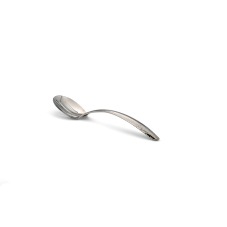 Bon Chef Ez Use Banquet Serving Slotted Spoon Hammer Finish  13.5" 9458HF